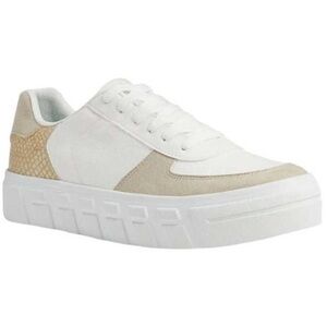 Blowfish Sideout Platform white and gold Sneakers 8